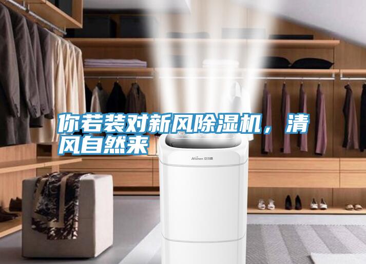 你若裝對新風(fēng)除濕機,清風(fēng)自然來