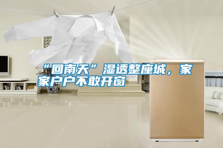 “回南天”濕透整座城，家家戶戶不敢開窗