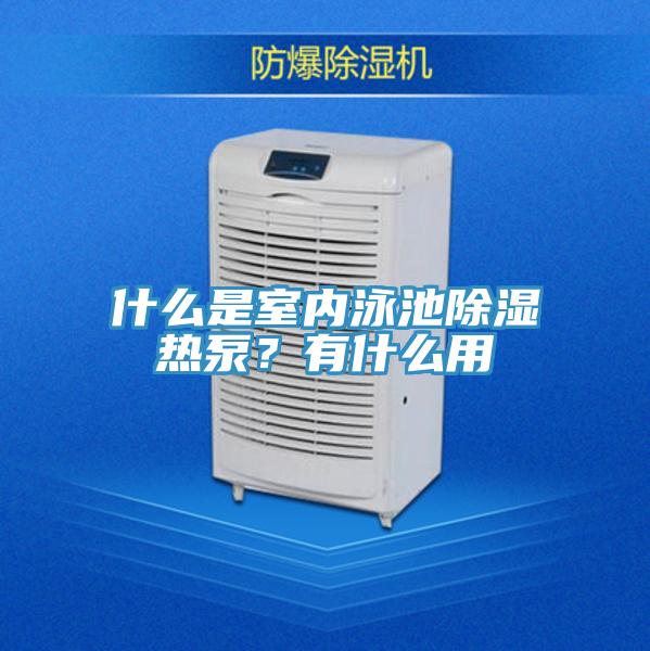 什么是室內泳池除濕熱泵？有什么用