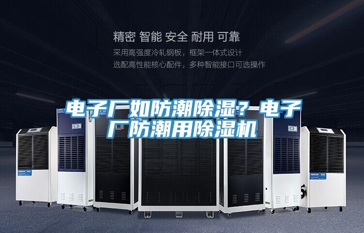 電子廠如防潮除濕?電子廠防潮用除濕機