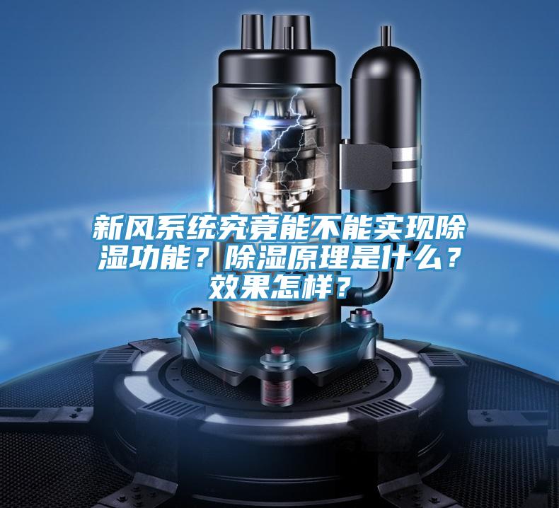 新風(fēng)系統(tǒng)究竟能不能實(shí)現(xiàn)除濕功能？除濕原理是什么？效果怎樣？