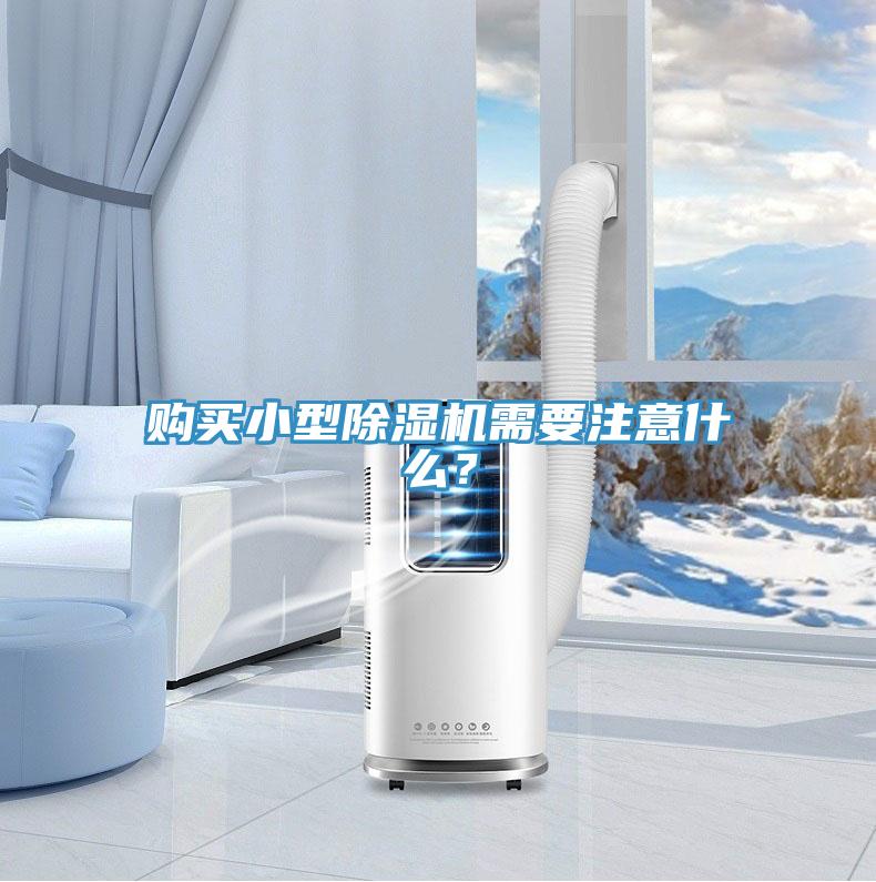 購買小型除濕機需要注意什么?