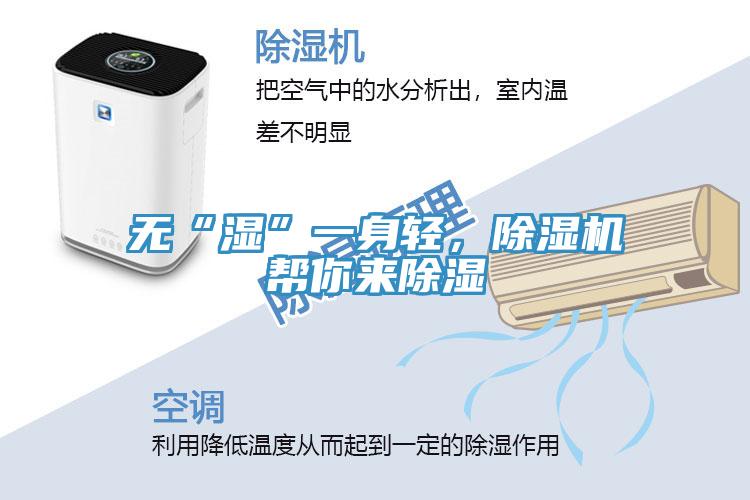 無“濕”一身輕,除濕機幫你來除濕