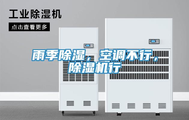 雨季除濕，空調不行，除濕機行