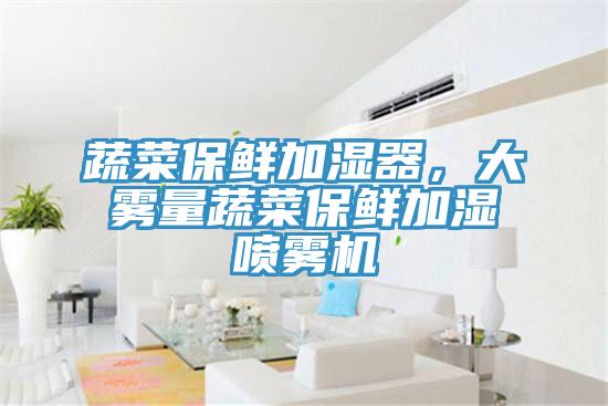 蔬菜保鮮加濕器,大霧量蔬菜保鮮加濕噴霧機