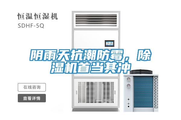 陰雨天抗潮防霉，除濕機首當其沖