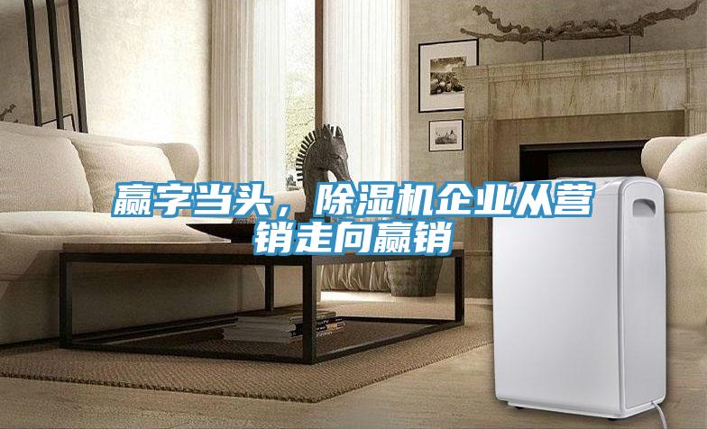 贏字當(dāng)頭,除濕機企業(yè)從營銷走向贏銷