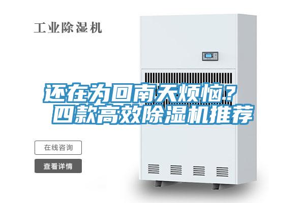 還在為回南天煩惱？ 四款高效除濕機推薦