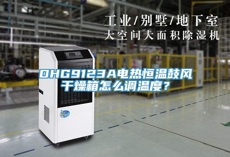 DHG9123A電熱恒溫鼓風干燥箱怎么調(diào)溫度？