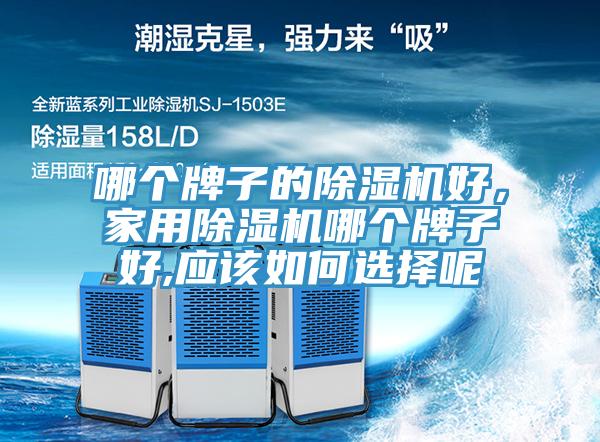 哪個牌子的除濕機(jī)好，家用除濕機(jī)哪個牌子好,應(yīng)該如何選擇呢
