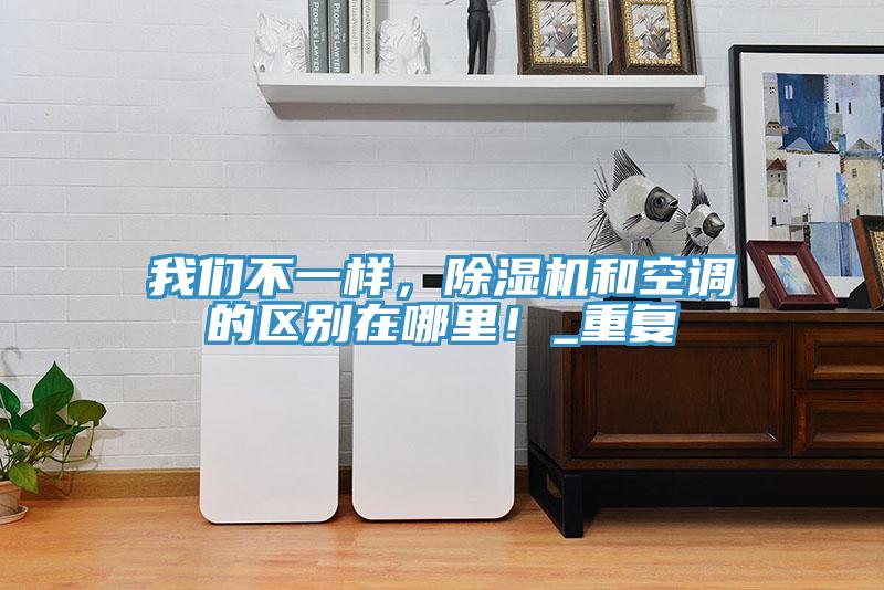 我們不一樣，除濕機和空調(diào)的區(qū)別在哪里！_重復