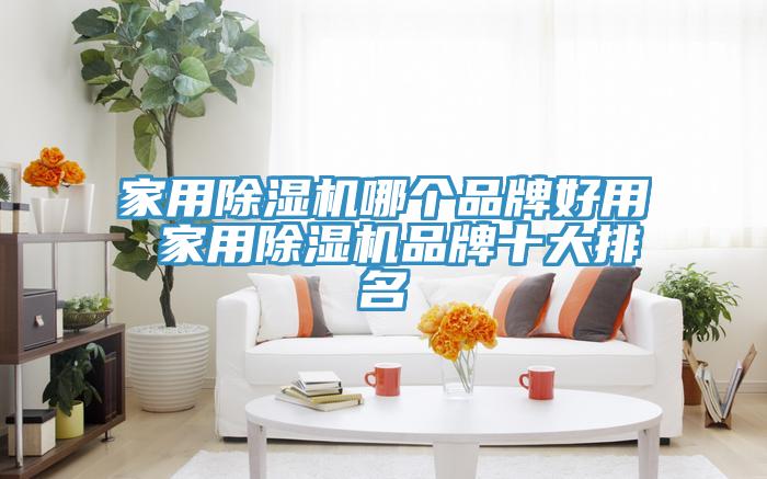 家用除濕機(jī)哪個品牌好用 家用除濕機(jī)品牌十大排名