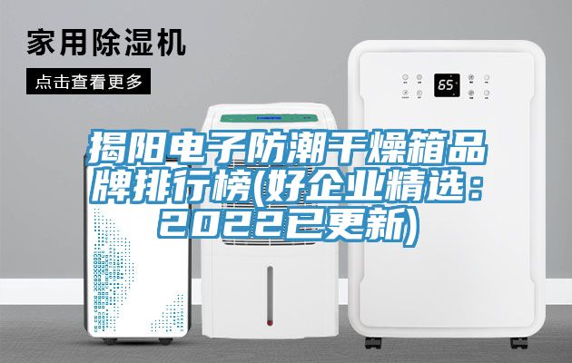 揭陽電子防潮干燥箱品牌排行榜(好企業(yè)精選:2022已更新)