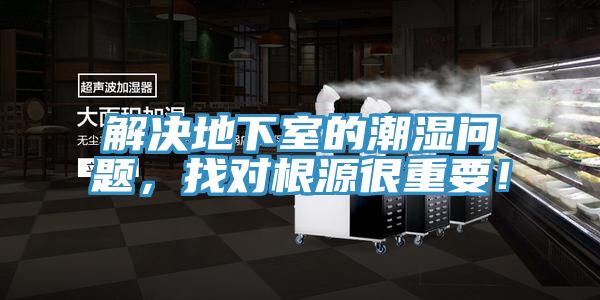 解決地下室的潮濕問題，找對根源很重要！