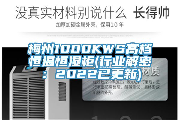 梅州1000KWS高檔恒溫恒濕柜(行業(yè)解密:2022已更新)