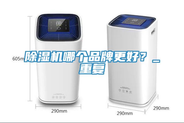 除濕機哪個品牌更好?_重復